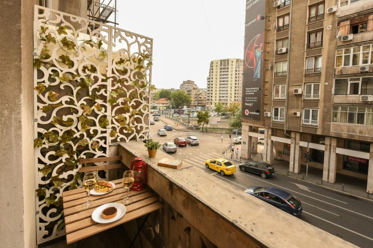 Vintage Elegance, Modern Comfort: 1Br Apartment Overlooking Calea Victoriei Bükreş Dış mekan fotoğraf
